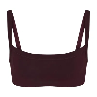 Pre-owned Nikeskims Vintage Seamless Cami Bra 'currant' | Red | Women's Size Xl