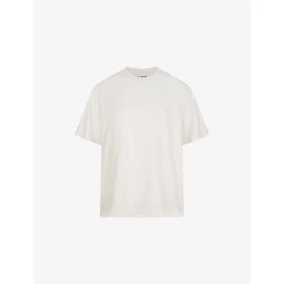 Nikeskims Womens Airy Oversized Jersey T-shirt Ivory In White