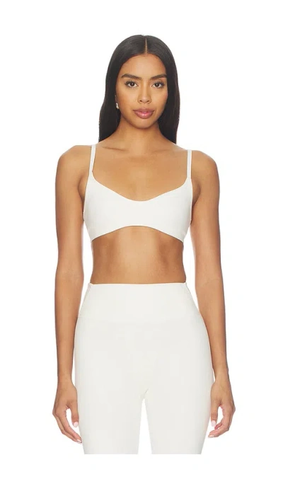 Nikeskims X Revolve Matte Micro Scoop Bra In White