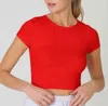 Nikibiki Jersey Solid Baby Tee In Red In Red