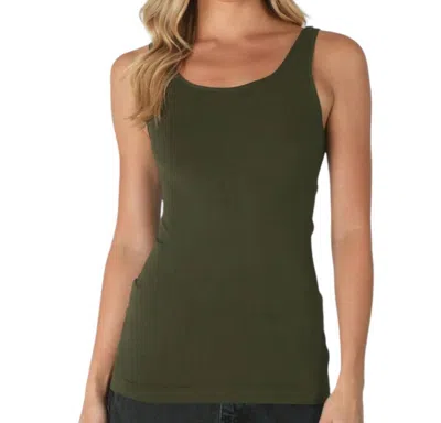 Nikibiki Jersey Tank Top In Green