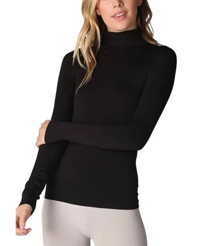 Nikibiki Long Sleeve Turtleneck Top In Black