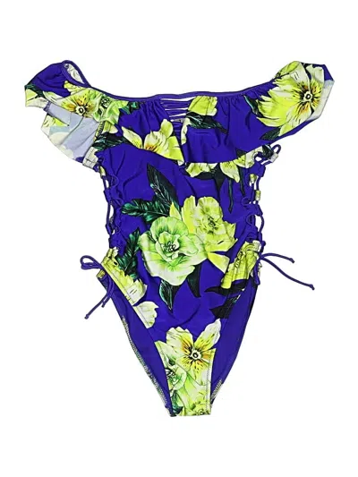 Pre-owned Nikibiki One Piece Swimsuit In Blue