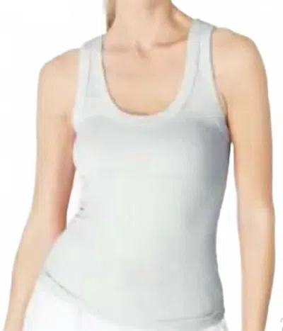 Nikibiki Reversible Ribbed Tank Top In Light Grey In Green