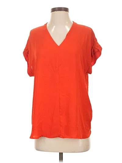 Pre-owned Nikibiki Short Sleeve Blouse In Orange