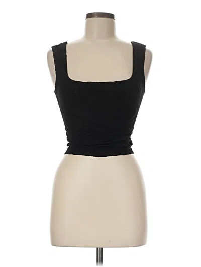 Nikibiki Sleeveless Top Black Sweetheart Neckline Tops
