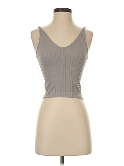 Pre-owned Nikibiki Sleeveless Top Gray Sweetheart Neckline Tops