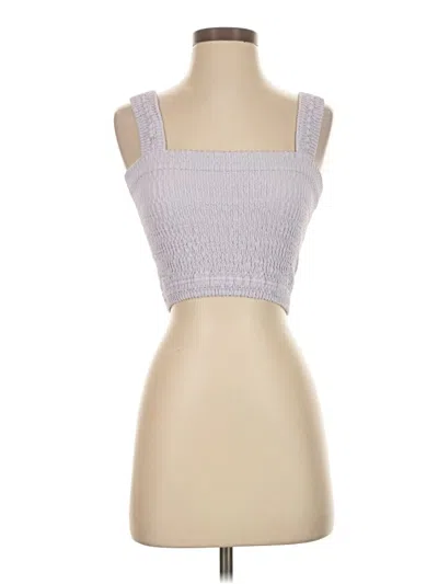 Pre-owned Nikibiki Sleeveless Top Purple Square Neckline Tops