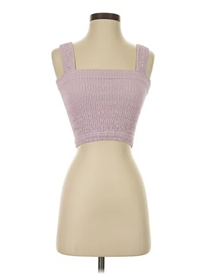 Pre-owned Nikibiki Sleeveless Top Purple Sweetheart Neckline Tops