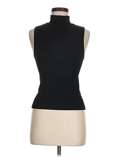 Pre-owned Nikibiki Sleeveless Turtleneck In Black