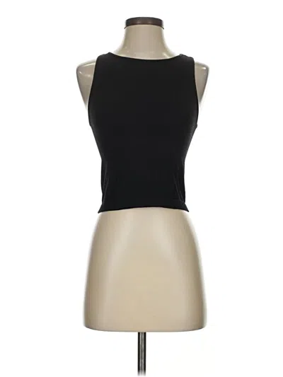 Pre-owned Nikibiki Tank Top Black Strapless Neckline Tops
