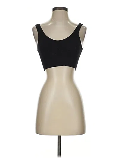 Pre-owned Nikibiki Tank Top Black Strapless Neckline Tops