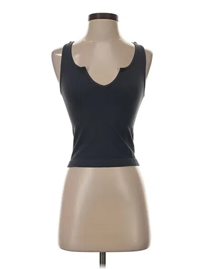 Pre-owned Nikibiki Tank Top Black Strapless Neckline Tops