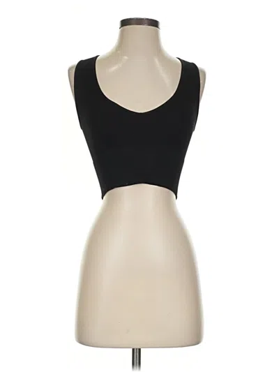 Pre-owned Nikibiki Tank Top Black Strapless Neckline Tops