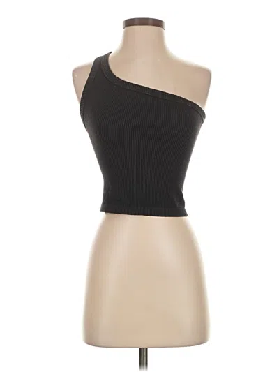 Pre-owned Nikibiki Tank Top Blue One Shoulder Neckline Tops