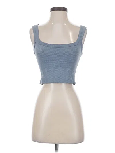 Pre-owned Nikibiki Tank Top Gray Strapless Neckline Tops