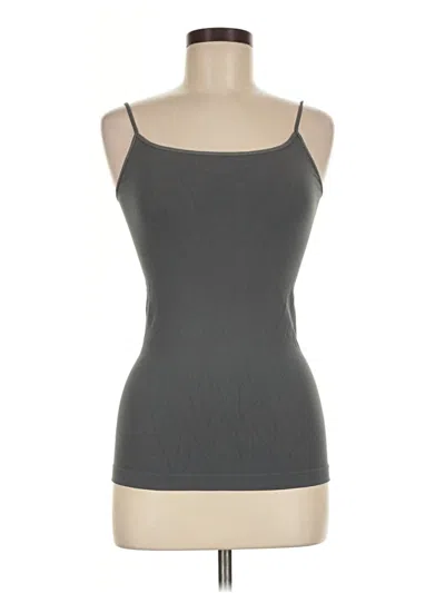 Pre-owned Nikibiki Tank Top Gray Strapless Neckline Tops