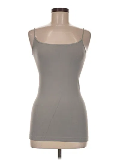 Pre-owned Nikibiki Tank Top Gray Strapless Neckline Tops