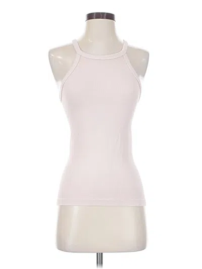 Pre-owned Nikibiki Tank Top Ivory Halter Neckline Tops