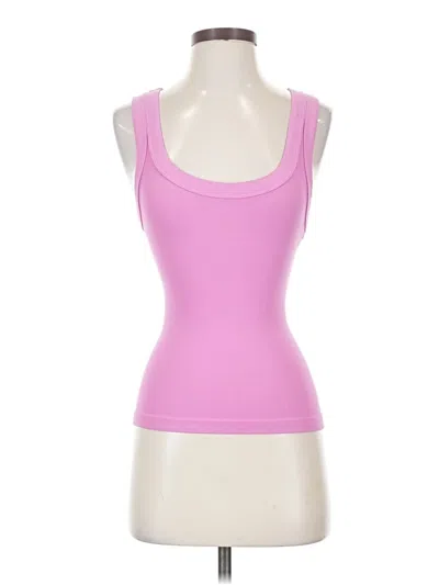 Pre-owned Nikibiki Tank Top Pink Strapless Neckline Tops