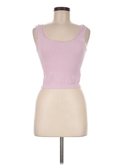 Pre-owned Nikibiki Tank Top Pink Strapless Neckline Tops