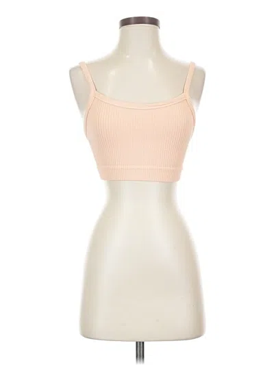 Pre-owned Nikibiki Tank Top Pink Strapless Neckline Tops