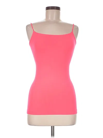 Pre-owned Nikibiki Tank Top Pink Strapless Neckline Tops