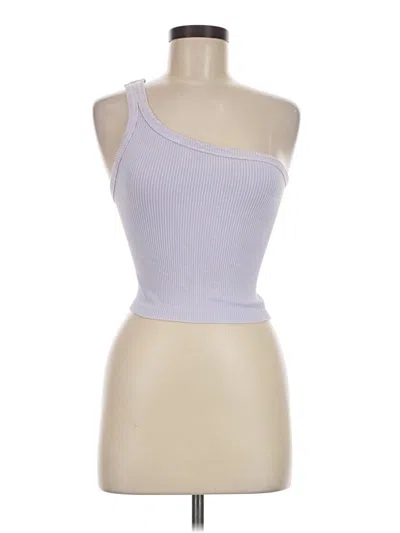 Pre-owned Nikibiki Tank Top Purple One Shoulder Neckline Tops
