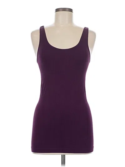 Pre-owned Nikibiki Tank Top Purple Strapless Neckline Tops