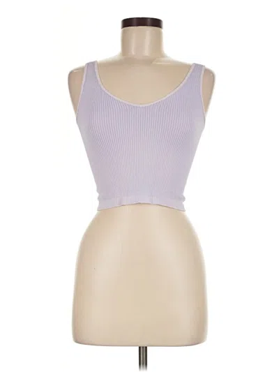 Pre-owned Nikibiki Tank Top Purple Strapless Neckline Tops