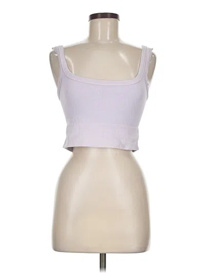 Pre-owned Nikibiki Tank Top White Strapless Neckline Tops