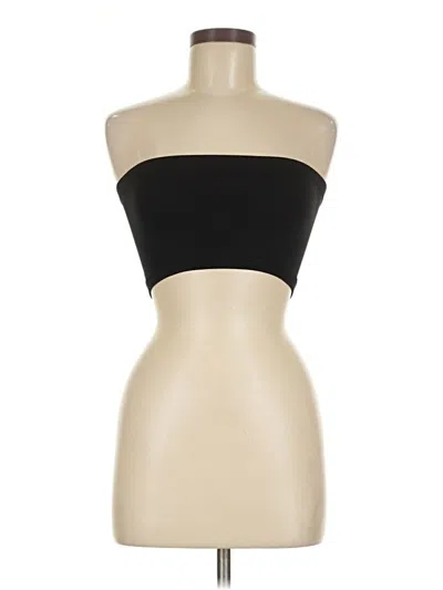 Pre-owned Nikibiki Tube Top Black Strapless Neckline Tops