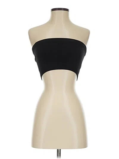 Pre-owned Nikibiki Tube Top Black Strapless Neckline Tops
