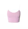 Nikibiki Women's Waffle Crop Camisole In Fair Orchid In Pink