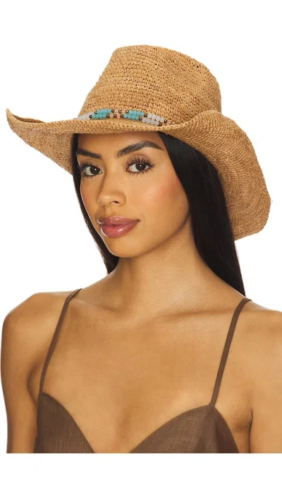 Nikki Beach Allison Cowboy Hat In Brown