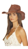 Nikki Beach Ashley Cowboy Hat In Pattern