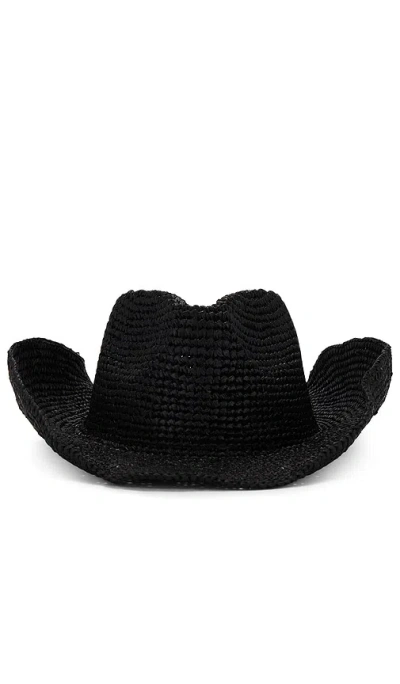 Nikki Beach Diano Cowboy Hat In Black