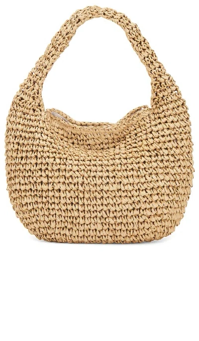 Nikki Beach Karina Hobo Bag In 素色