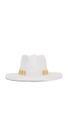 Nikki Beach Kaylee Fedora In White