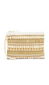 Nikki Beach La Plage Bag In 白&金黄