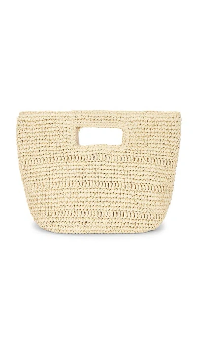 Nikki Beach Malaga Top Handle Bag In Neutral