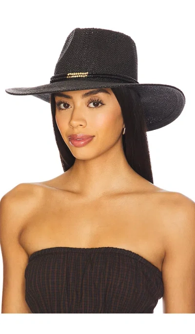 Nikki Beach Scarlett Hat In Black