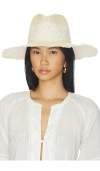 Nikki Beach St. Tropez Fedora Hat In White