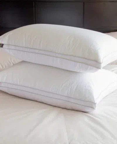 NIKKI CHU 300 THREAD COUNT 100% COTTON WHITE GOOSE DOWN PILLOW, STANDARD