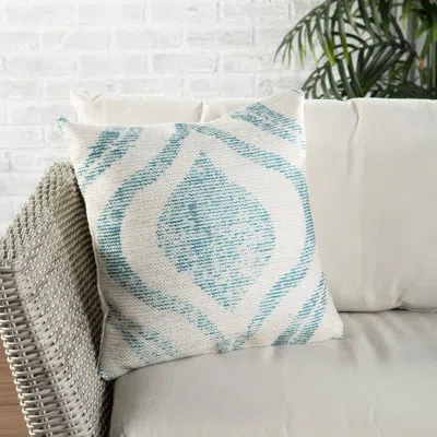 Nikki Chu Groove Indoor / Outdoor Abstract 18" Throw Pillow Cover