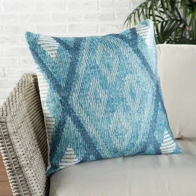 Nikki Chu Groove Indoor / Outdoor Geometric 22" Throw Pillow Cover