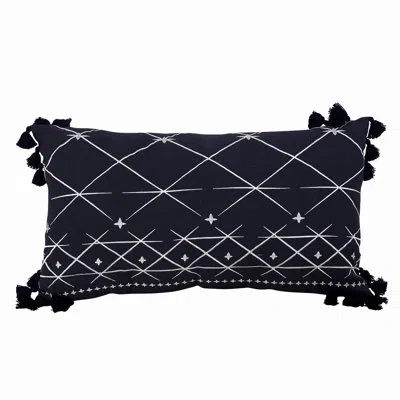 Nikki Chu Indigo Throw Pillow