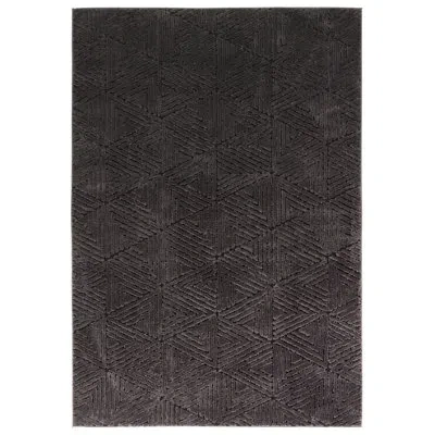 Nikki Chu Jaipur Living Ziazan Geometric Black/black Area Rug