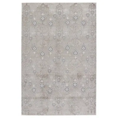 Nikki Chu Malilla Ikat Taupe Area Rug