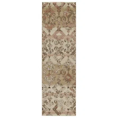 Nikki Chu Sanaa Ikat Tan Area Rug